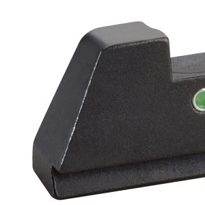 AmeriGlo GL291 Optic Compatible Sight Set for Glock XL Tall Green Tritium Orange Outline Front Sight-Green Tritium Rear Sight