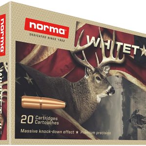 Norma Ammunition 20177412 Dedicated Hunting Whitetail 300WinMag 150gr Pointed Soft Point 20 Per Box/10 Case