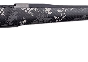 Weatherby MBT20N653WR8B Mark V Backcountry 2.0 Ti 6.5-300 Wthby Mag 3+1 26" Barrel, Graphite Black Cerakote Metal Finish, Black with Gray/White Sponge Accents Peak 44 Blacktooth Stock