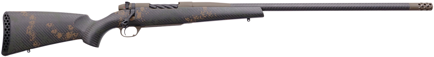 Weatherby MCB20N300WR8B Mark V Backcountry 2.0 Carbon 300 Wthby Mag 3+1 26" Carbon Fiber Wrapped Barrel, Patriot Brown Cerakote Metal Finish, Backcountry 2.0 Carbon Peak 44 Blacktooth Stock