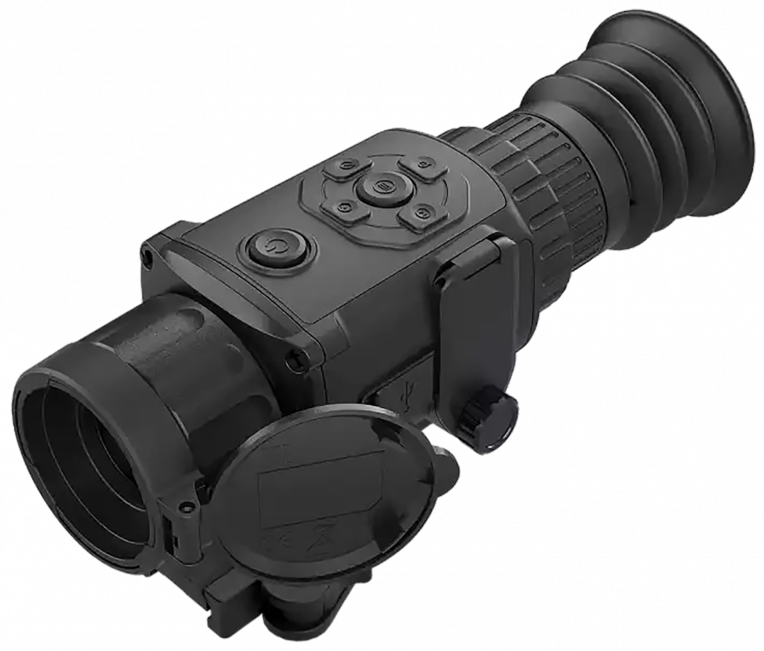 AGM Global Vision 3143755005R361 Rattler TS35-640 Thermal Hand Held/Mountable Scope Black 2-16x 35mm Multi Reticle 640x512, 50 Hz Resolution Zoom Digital 1x/2x/4x/8x/PIP