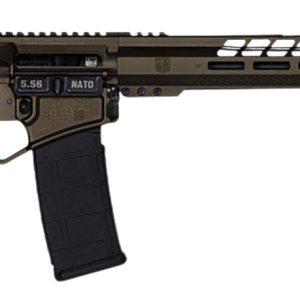 Diamondback DB1731K071 DB15 5.56x45mm NATO 16" 30+1 Midnight Bronze Adjustable Magpul CTR Stock Black Magpul MOE K2 Grip with Black Gold Lower