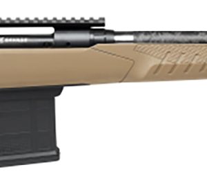 Savage Arms 57941 110 Carbon Tactical 308 Win 10+1 22" Carbon Fiber Wrapped Barrel, Matte Black Metal, Flat Dark Earth Fixed AccuStock with AccuFit