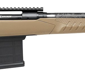 Savage Arms 57943 110 Carbon Tactical 6.5 PRC 8+1 24" Proof Research Carbon Fiber Wrapped Stainless Steel Barrel, Matte Black Carbon Steel Receiver, Synthetic Flat Dark Earth Adjustable AccuStock