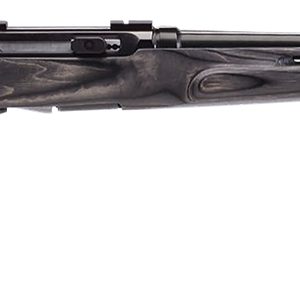 Savage Arms 47800 A Series Matte Gray Full Size 17 WSM 8+1 22" High Luster Heavy Barrel, High Luster Drilled & Tapped Carbon Steel Receiver, Matte Gray Thumbhole Laminate Stock, Right Hand
