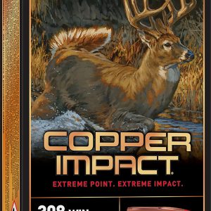 Winchester Ammo X308CLF Copper Impact 308Win 150gr Copper Extreme Point Lead Free 20 Per Box/10 Case