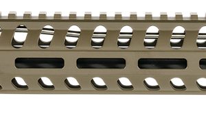 Patriot Ordnance Factory Minuteman Complete Upper 5.56x45mm NATO 16.50" Black Nitride Barrel Aluminum Patriot Brown Receiver 14.50" M-LOK Handguard Lo Pro DI Gas Block (Mid Length)