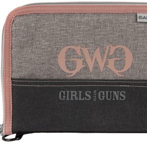 Girls With Guns 9072 Roses Are Gold Gray w/Rose Gold Accents Polyester Holds Handgun