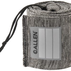 Allen 13167 Stretch Knit Gun Sock Gray Silicone-Treated Knit w/Custom ID Labeling Holds Rifles with Scope or Shotguns 52" L x 3.75" W Interior Dimensions