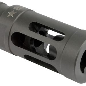 BCM GFCMOD1762 BCMGunfighter Compensator Mod 1 Black Stainless Steel with 5/8"-24 tpi Threads for 7.62mm, 300 Blackout AR-Platform