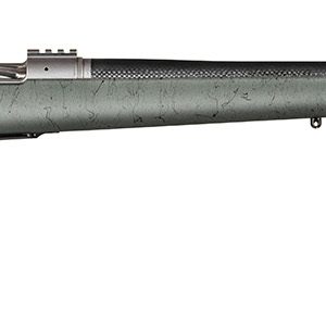 Christensen Arms CA10268215432 Summit TI Full Size Frame 300 Win Mag 3+1, 26" Natural Titanium Steel Threaded Barrel, Natural Titanium Aluminum Receiver Green w/Black Webbing Fixed Sporter Stock