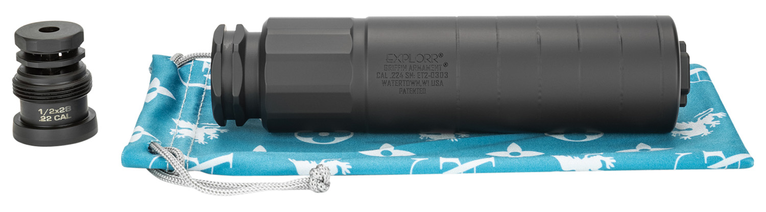 Griffin Armament GAET2-W Explorr 22 Cal Black Stainless Steel