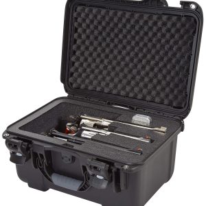 Nanuk 918REV01 918 3 Up Revolver Case Black Polymer w/ Foam Padding & Latches 14.90" L x 9.80" W x 8.60" H Interior Dimensions