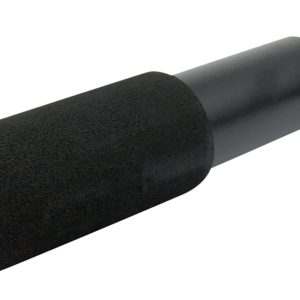 TacFire Pistol Buffer Tube with Foam Cover Matte Black for AR-15