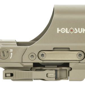 Holosun HS510CFDE 510 Flat Dark Earth 1x, 2 MOA Red Dot/65 MOA Circle Reticle