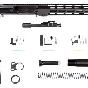 Aim Sports AR5CUB9 Complete Build Kit  5.56x45mm NATO 10.50" Black Nitride Barrel 7075-T6 Aluminum Black Anodized Receiver 10" M-LOK Handguard for AR-15
