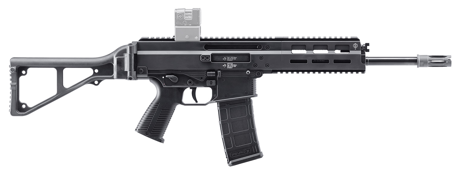 B&T Firearms 361659 APC Pro 5.56x45mm NATO 30+1 16.50" Black Threaded Barrel, Black Picatinny Rail Aluminum Receiver, M-LOK Handguard, No Stock, Black Polymer Grip, Ambidextrous