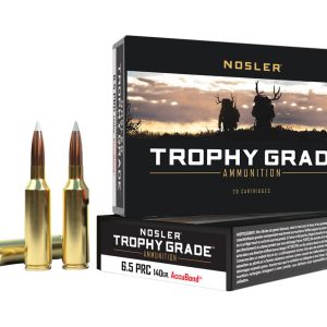 Nosler 61014 Trophy Grade 6.5PRC 140gr Nosler AccuBond 20 Per Box/10 Case
