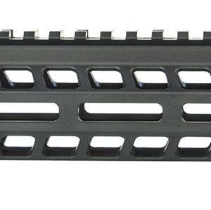 Geissele Automatics 05575B Super Modular Rail MK14 15" M-LOK, Black Aluminum for AR Platform, Barrel Nut Included