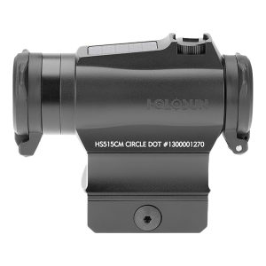 Holosun HS515CM 515 Black Anodized 1 x 20 mm 2 MOA Red Dot/65 MOA Circle Multi Reticle