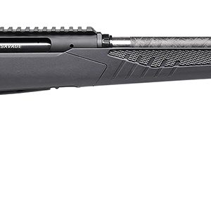 Savage Arms 57897 Impulse Mountain Hunter 6.5 PRC 2+1 24" Carbon Fiber Threaded Barrel Black Aluminum Receiver w/Picatinny Rail, Gray AccuStock Synthetic Stock, Ambidextrous