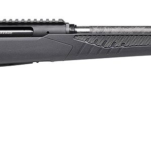 Savage Arms 57898 Impulse Mountain Hunter 270 Win 4+1 22" Carbon Fiber Threaded Barrel, Black Aluminum Receiver w/Picatinny Rail, Gray AccuStock Synthetic Stock, Ambidextrous