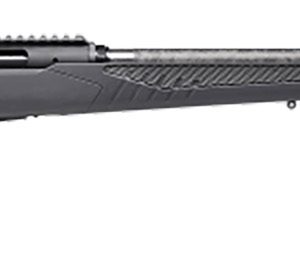 Savage Arms 57902 Impulse Mountain Hunter 300 Win Mag 3+1 24" Carbon Fiber Threaded Barrel, Black Aluminum Receiver w/Picatinny Rail, Gray AccuStock Synthetic Stock, Ambidextrous