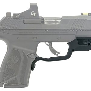 Crimson Trace 0102050 Laserguard Ruger MAX-9, Green Laser Black Polymer