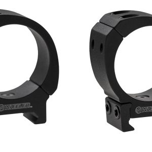 Wheeler 1133751 Sporter Scope Rings Black 30mm Medium