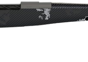 Fierce Firearms TROG300PRC22GP CT Rogue 300 PRC 3+1 22" Carbon Fiber Barrel, Glacier Cerakote Titanium Rec, Phantom Camo Rogue Stock
