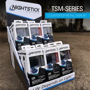 Nightstick CTD08 Counter Display 12 TSM Weapon Light w/Green Laser