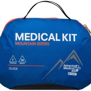 Adventure Medical Kits 01001007 Mountain Guide Treats Injuries/Illnesses Water Resistant Blue