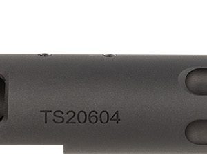 Tactical Solutions PL6TEMBRF Pac-Lite Barrel & Receiver 22 LR 6" Fluted Threaded Black Anodized Chrome Moly Steel, Fits Ruger 22/45/Mark I/II/III