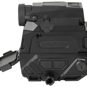 Holosun DRSNV DRS-NV Black Anodized 1x/8x 1.25" x 0.98" 2 MOA Red Dot/65 MOA Circle Multi Reticle Fusion Night Vision Overlay