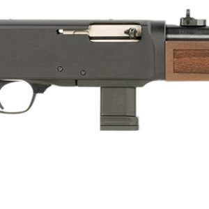 Henry H027H9 Homesteader 9mm Luger 10+1 16.37" Blued Steel Threaded Barrel, Black Anodized Drilled & Tapped Aluminum Receiver, American Walnut Fixed Wood Stock, 2-Piece Grip, Ambidextrous