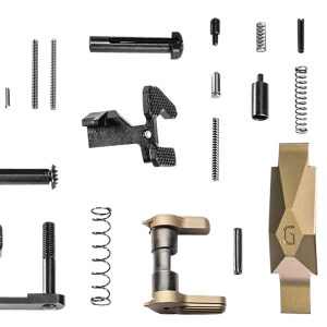 Geissele Automatics Ultra Duty Lower Parts Kit DDC, Ambi Safety, Oversized Bolt Release/Catch for AR-15