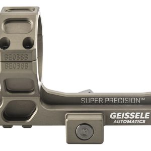 Geissele Automatics AR15 Super Precision Scope Mount/Ring Combo Desert Dirt Color Anodized