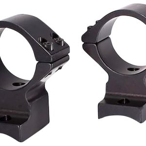Talley 850700SM Scope Mount/Ring Combo  Black Anodized 34mm Tube Remington 700/721/722/725/40X High Rings Short Action 20 MOA