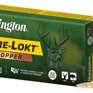 Remington Ammunition R27856 Core-Lokt Copper 243Win 85gr Copper Hollow Point 20 Per Box/10 Case