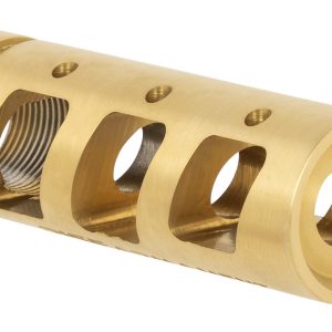 Rise Armament RA701308TIN RA-701 Gold Nitride Titanium with 5/8"-24 tpi Threads for 30 Cal