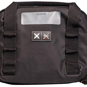 Vertx VTX5710 VTAC Double Pistol Case Black Holds 4 Handguns 420D Nylon Ripstop