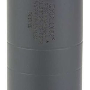 Griffin Armament GAET3W Explorr 30 Cal (7.62mm) Rated Up To 300 Win Mag, 6.50" L, Black Stainless Steel, 5/8"-24 tpi Taper Mount EZ Brake