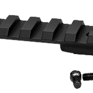 Warne V48915MOA Vapor Picatinny Rail Black Anodized Aluminum Ruger American Rimfire, 15 MOA