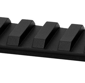 Warne V4T320MOA Vapor Picatinny Rail Black Anodized Aluminum Fits Tikka T3/T3x, 20 MOA