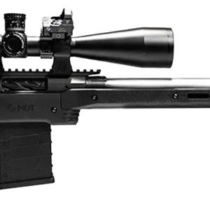 Mdt Sporting Goods Inc 104692BLK XRS Chassis Black Aluminum Core with Polymer Panels, Adj. Cheekrest, M-LOK Forend, Interchangeable Grips, AICS Mag Compatible, Fits Short Action Savage