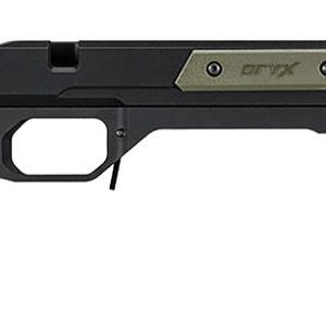 Mdt Sporting Goods Inc 106159ODG Oryx Chassis OD Green/Black Aluminum, Adj. Cheekrest, M-LOK Forend, AR-Style Grip, Barricade Stop, Fits Short Action Howa 1500 & Weatherby Vanguard