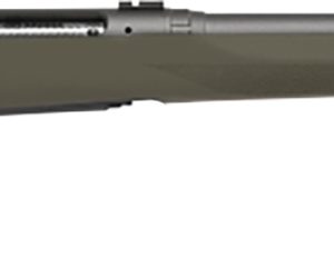 Savage Arms 58137 110 Trail Hunter 450 Bushmaster 3+1 20" Threaded/Medium Heavy Profile, Tungsten Gray Cerakote Barrel/Rec, OD Green Hogue Overmold Stock, Adj. AccuTrigger, Weaver Base