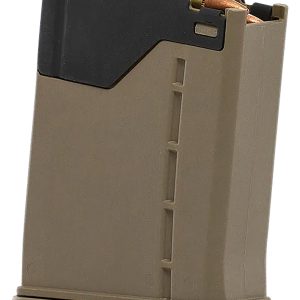 Lancer 232042 L5AWM 10rd 5.56x45mm FDE Polymer w/ Steel Feed Lips Fits AR-15