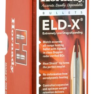 Hornady 22833 ELD-X 22 Cal .224 80 gr Extremely Low Drag-eXpanding 100 Per Box/ 25 Case