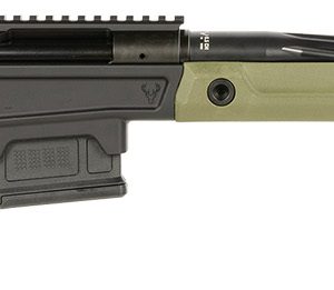 Stag Arms SABR01030002 Pursuit  6.5 Creedmoor 5+1 20" Threaded/Fluted Sporter, Black Cerakote Barrel/Rec, OD Green OEM Hybrid Hunter Stock, TriggerTech Trigger, 20 MOA Scope Mount